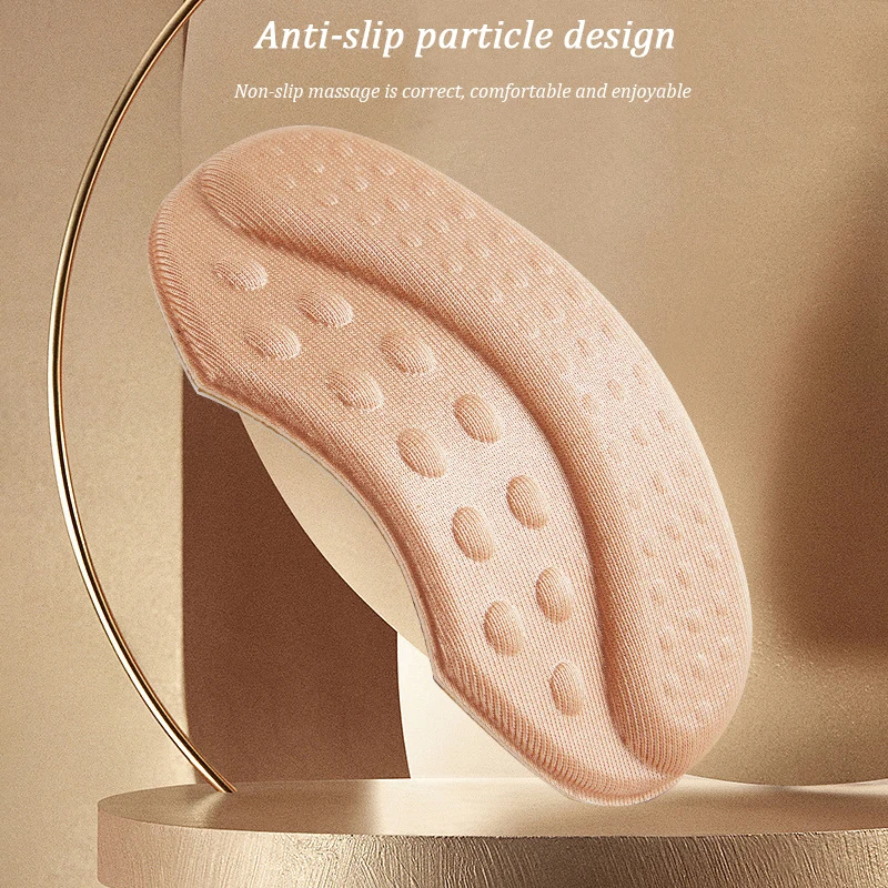 2022 New High Heels Insoles for Women Heel Protector Stickers Cushion Inserts Foot Heel Liners Pain Relief Pads Foot Accessories
