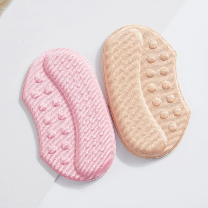 2022 New High Heels Insoles for Women Heel Protector Stickers Cushion Inserts Foot Heel Liners Pain Relief Pads Foot Accessories