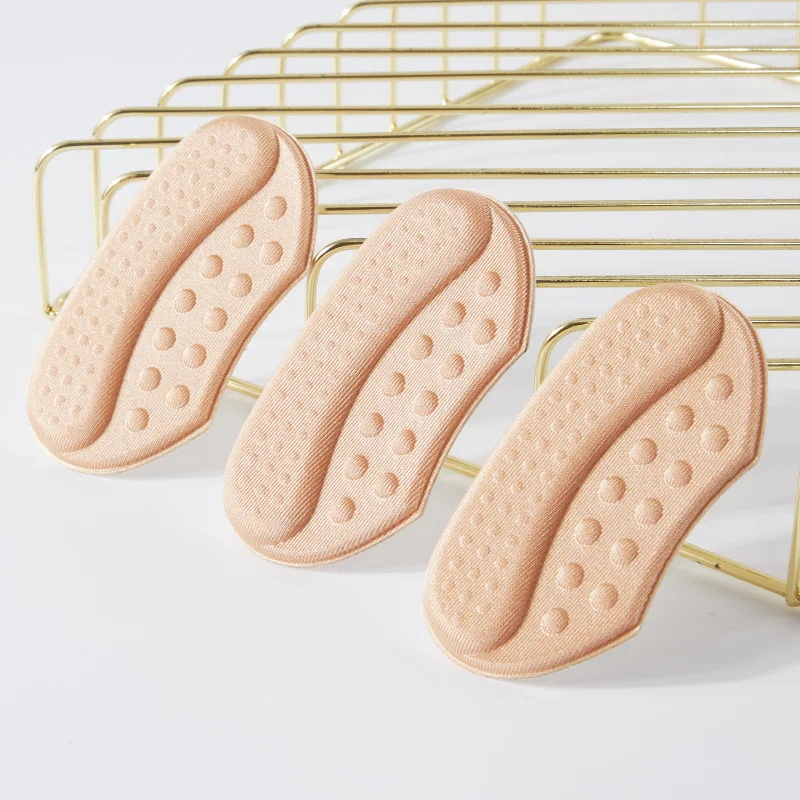 2022 New High Heels Insoles for Women Heel Protector Stickers Cushion Inserts Foot Heel Liners Pain Relief Pads Foot Accessories