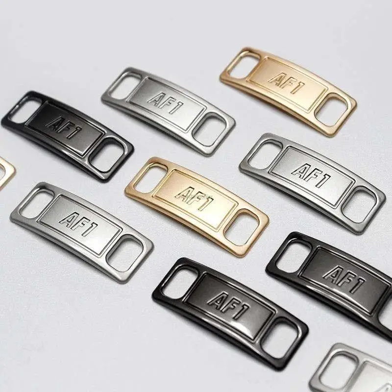 Shoelace Buckle Metal Shoelaces Accessories AF1 Shoelaces buckle Metal Lace Lock DIY Sneaker Kits Lace Buckle shoe decoration