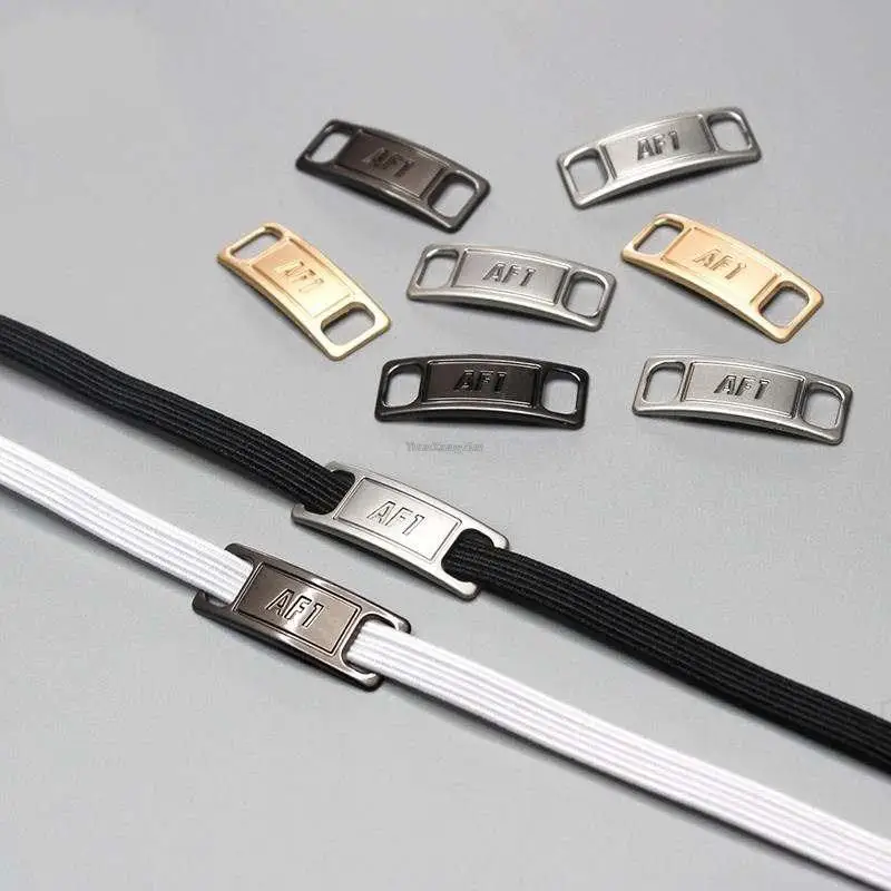 Shoelace Buckle Metal Shoelaces Accessories AF1 Shoelaces buckle Metal Lace Lock DIY Sneaker Kits Lace Buckle shoe decoration
