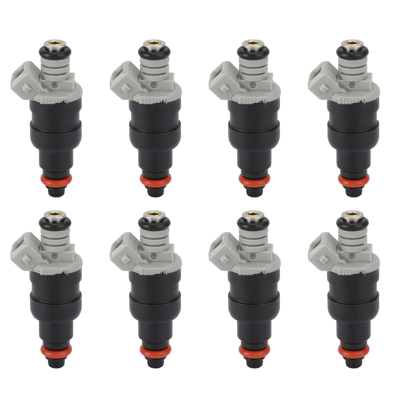 Areyourshop 8PCS Fuel Injectors Fit For Grand Cherokee Ram3500/2500/1500 B3500 B2500 B1500 1996-1998 53030778 Car Parts