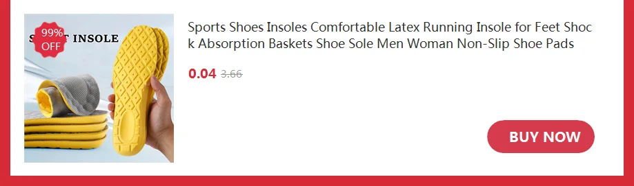 1Pair Arch Support Plantar Fasciitis Shoes Insoles for Feet Orthopedic Insole Men Silicone Shock absorbing Non slip Shoe Pads