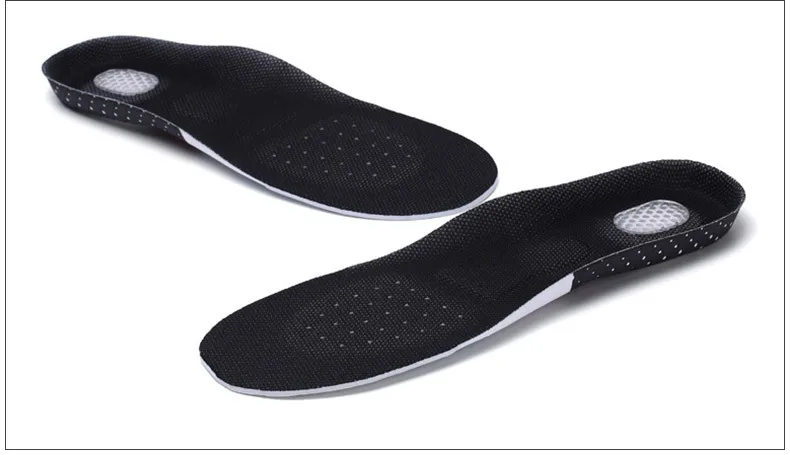 1Pair Arch Support Plantar Fasciitis Shoes Insoles for Feet Orthopedic Insole Men Silicone Shock absorbing Non slip Shoe Pads
