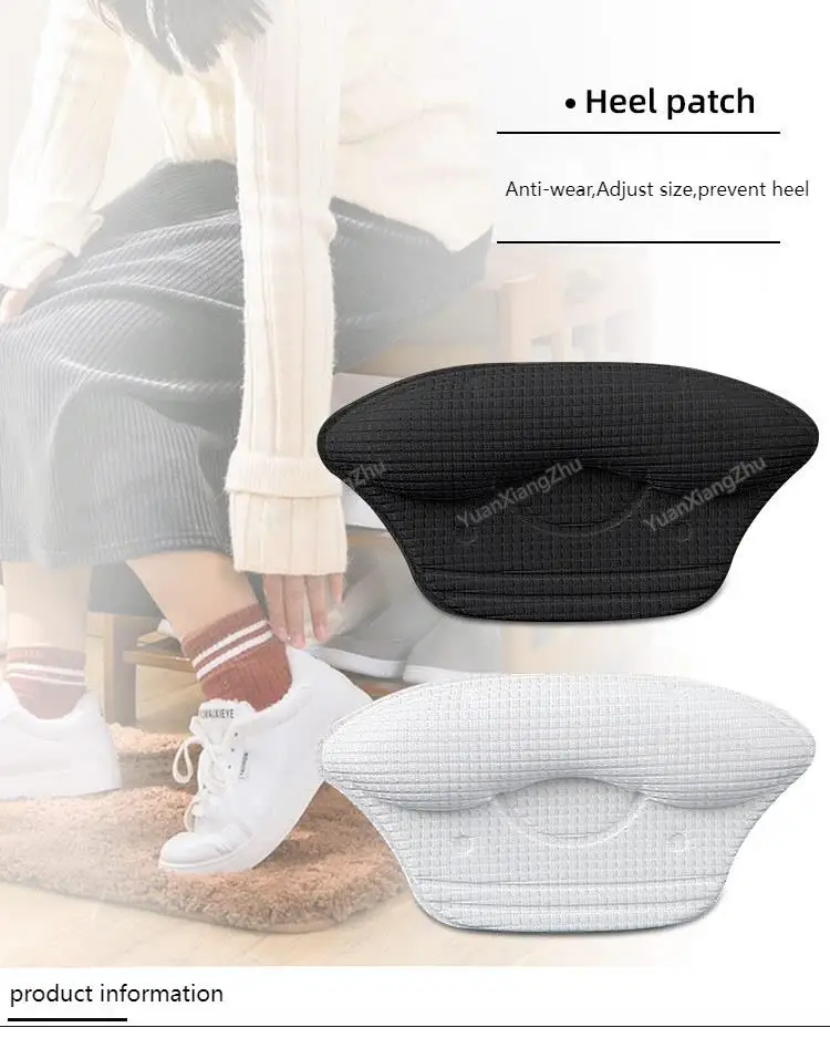 New upgrade Heel Protectors Womens Shoes Anti-drop heel and anti-wear feet Shoe Pads for High Heels Adjust Size Shoes Insoles