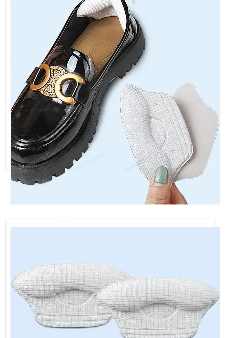 New upgrade Heel Protectors Womens Shoes Anti-drop heel and anti-wear feet Shoe Pads for High Heels Adjust Size Shoes Insoles