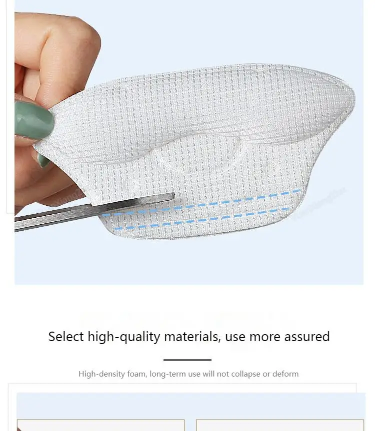 New upgrade Heel Protectors Womens Shoes Anti-drop heel and anti-wear feet Shoe Pads for High Heels Adjust Size Shoes Insoles