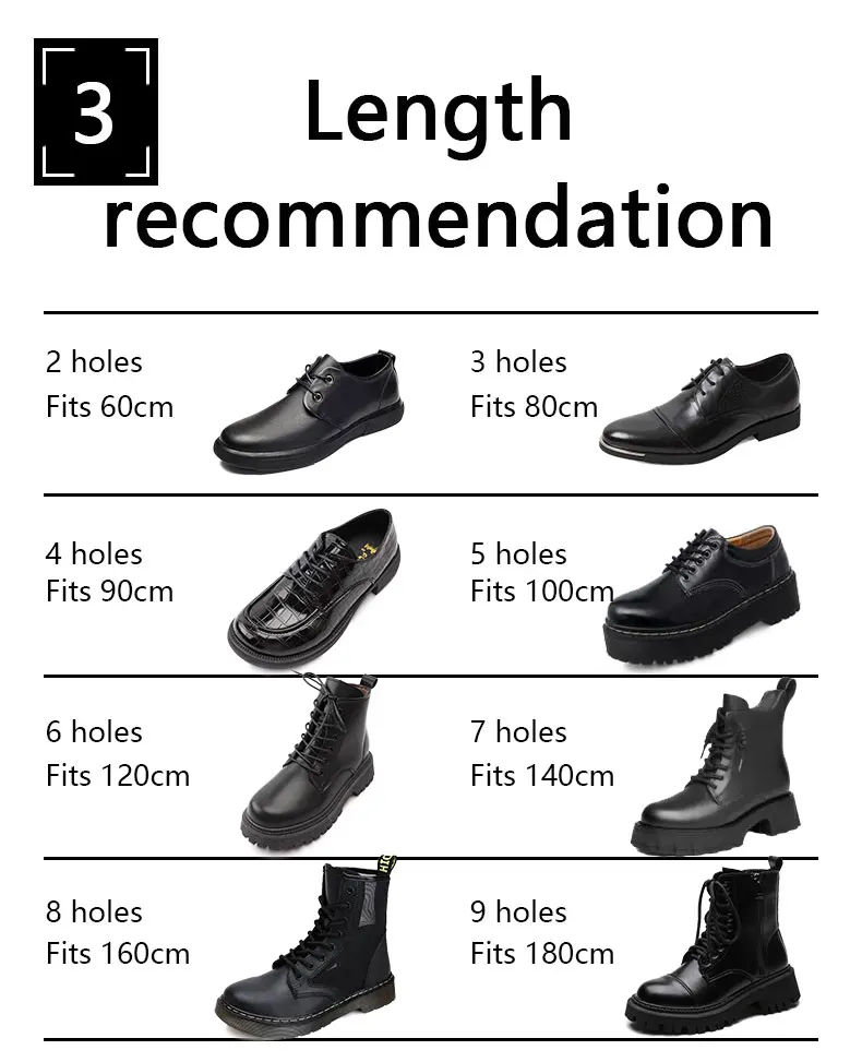 Cotton Waxed Shoelaces Flat Shoe laces Oxford Boots Laces for Shoes Waterproof Leather Shoelace 60/80/100/120/140/180cm 1Pair