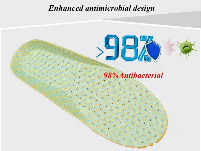 1Pair Honeycomb Breathable Shock absorbing Insole for Feet EVA Sports Shoes Insoles Arch Support Plantar Fasciitis Shoe Pads