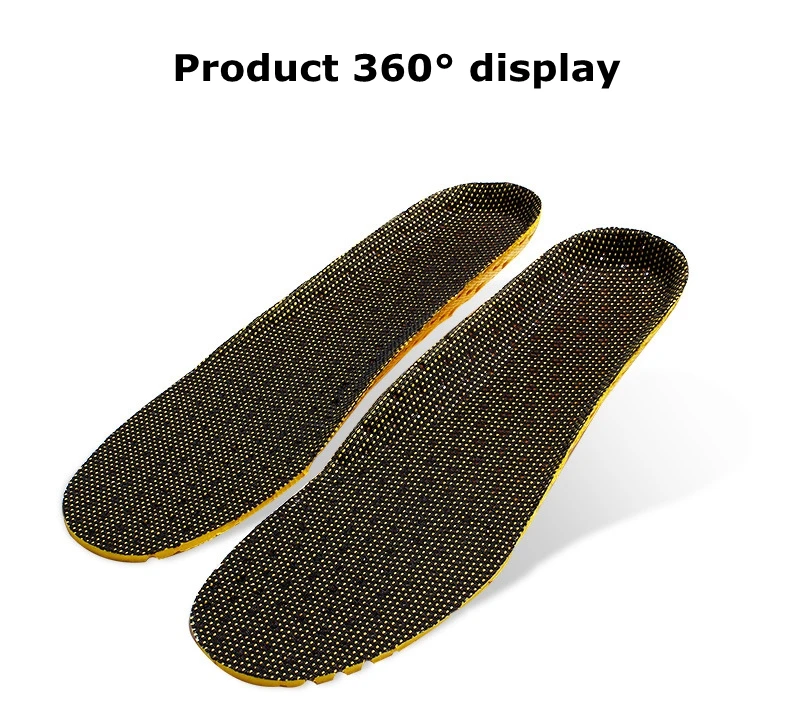 1Pair Honeycomb Breathable Shock absorbing Insole for Feet EVA Sports Shoes Insoles Arch Support Plantar Fasciitis Shoe Pads