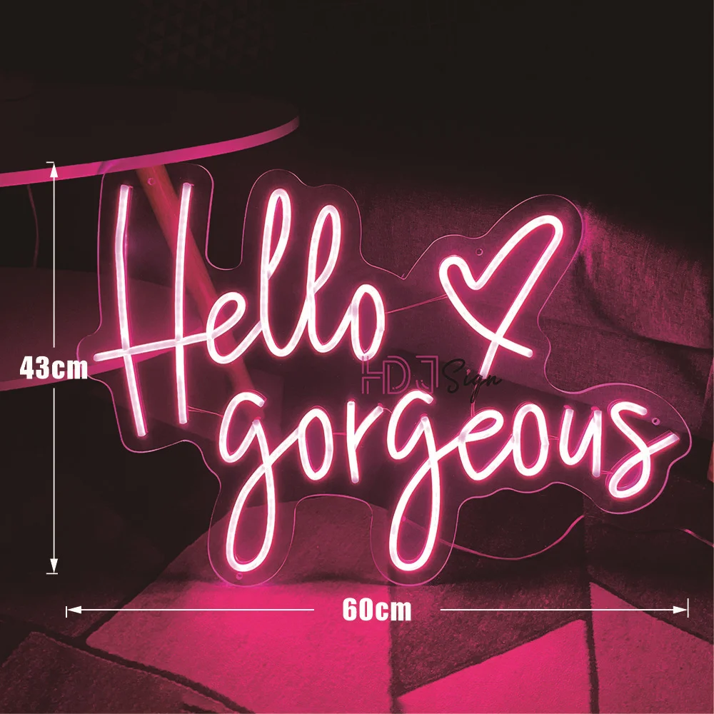 72cm Happy Birthday Neon Sign Party Decor Birthday Gifts Large Size Led Neon Lights Room Bedroom Decor Wall Art Neon Led Signs