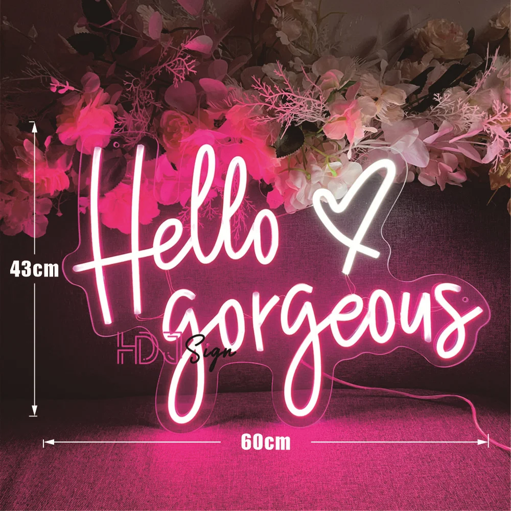 72cm Happy Birthday Neon Sign Party Decor Birthday Gifts Large Size Led Neon Lights Room Bedroom Decor Wall Art Neon Led Signs