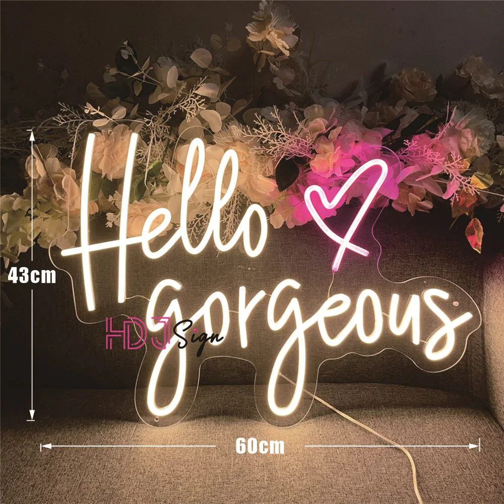 72cm Happy Birthday Neon Sign Party Decor Birthday Gifts Large Size Led Neon Lights Room Bedroom Decor Wall Art Neon Led Signs