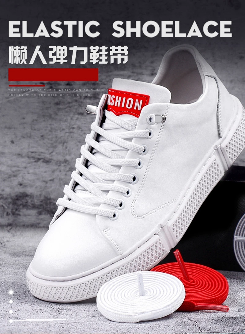 1Pair No Tie Shoe laces Elastic Shoelaces Outdoor Leisure Sneakers Quick Safety Flat Shoelace Kids And Adult Unisex Lazy laces
