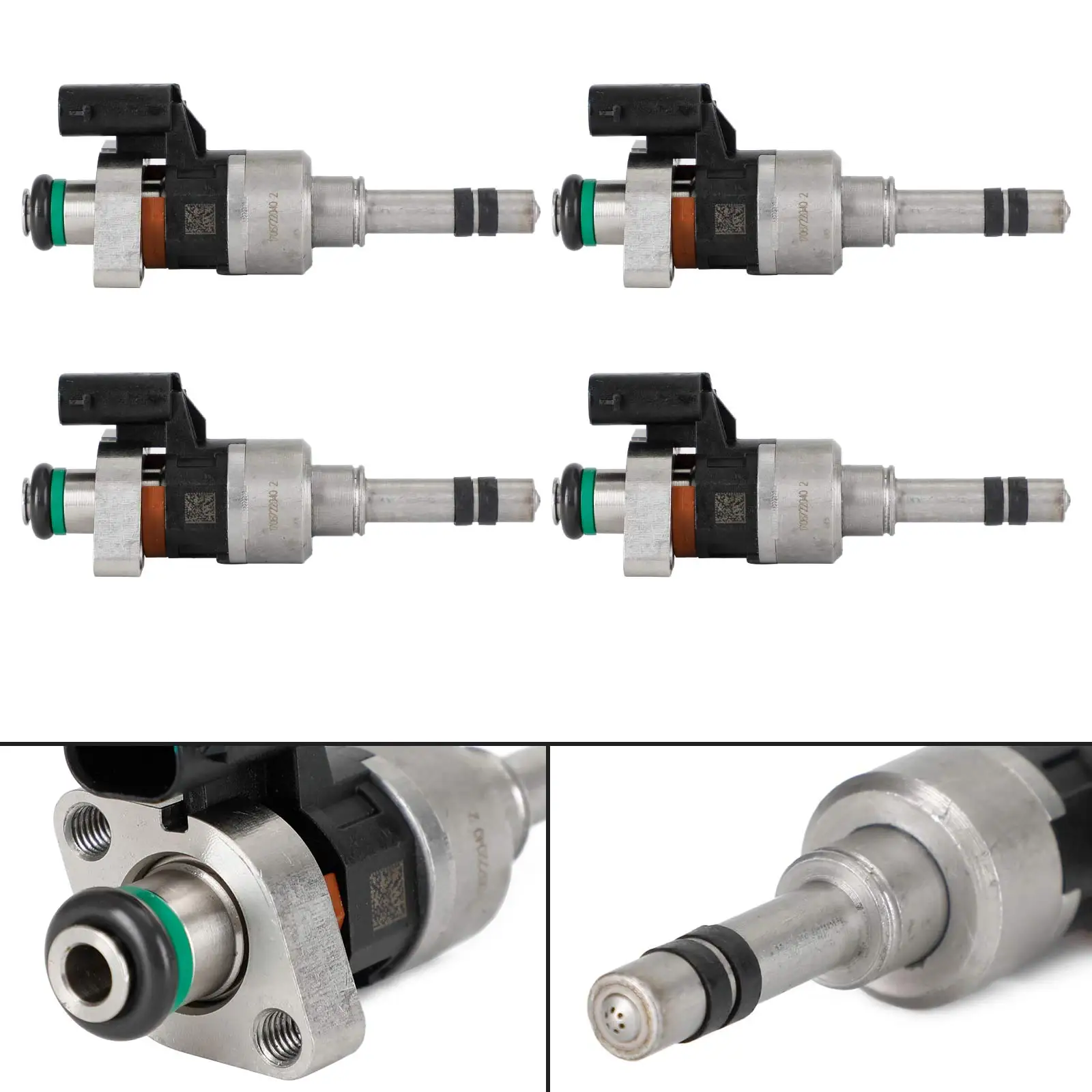 Areyourshop 4PCS Fuel Injectors 55577403 Fit for GMC 16-19 Fit for Chevry Cruze Malibu 1.4L 1.5L L4 Car Accessories Parts