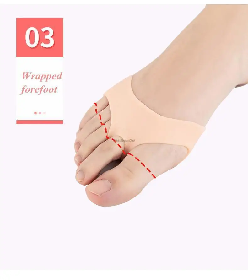 Women Forefoot Pads Silicone Insoles for Shoes Soft Breathable Foot Pads Shock Absorption Shoe Pad Adjust Size Half Inserts
