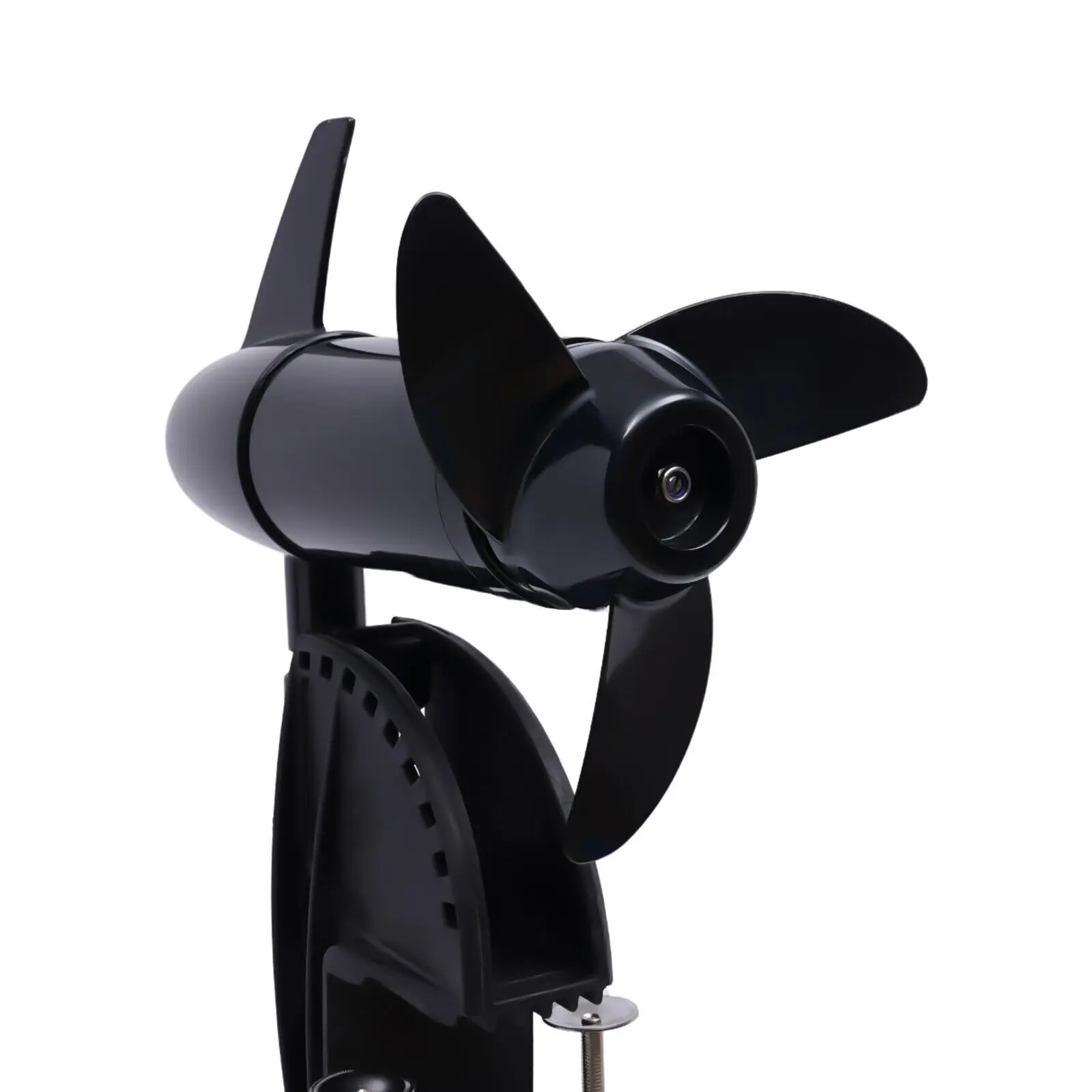 12V 1.2HP 80LB Thrust Electric Trolling Motor Outboard Engine Manual Control With Brush For Boats Inflatable Boats Kayaks Boats