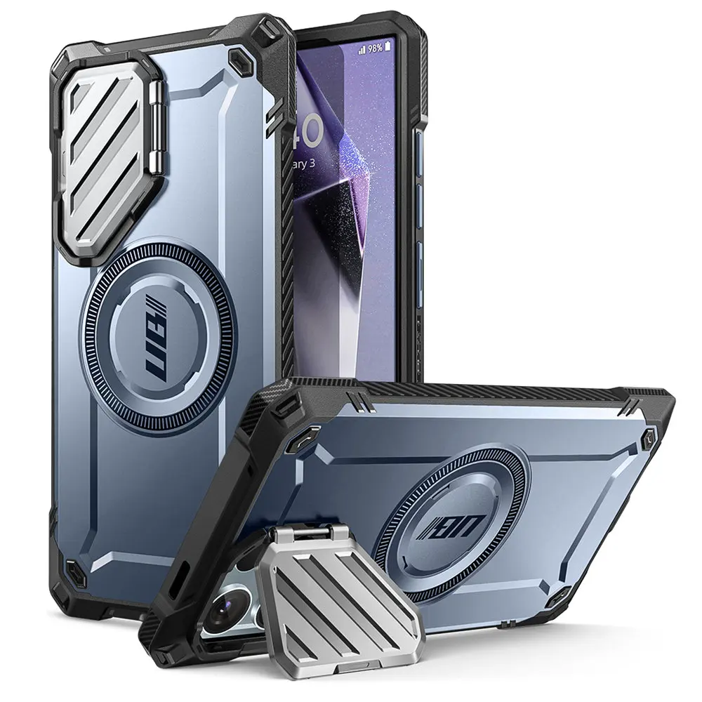 For Samsung Galaxy S24 Ultra 6.8 inch 2024 Case SUPCASE UB Mag XT Full Body Rugged Case with Camera Cover & Built-in Kickstand