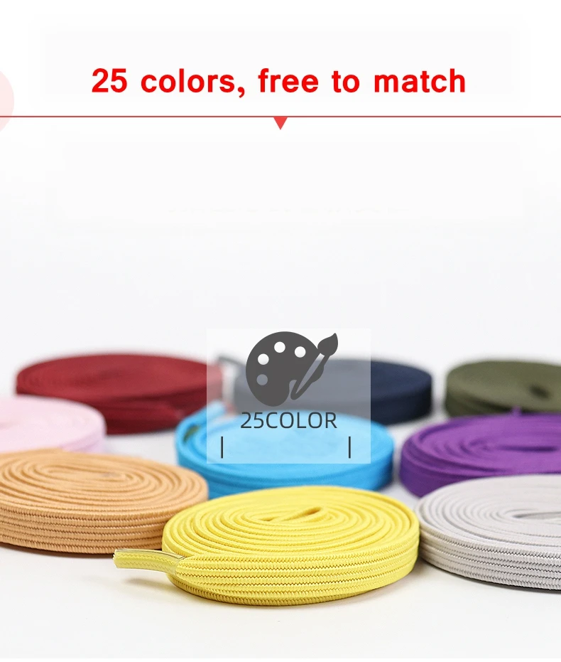 New Magnetic ShoeLaces No Tie Shoes lace Elastic Locking ShoeLace Special Creative Kids Adult Unisex Sneakers Laces strings