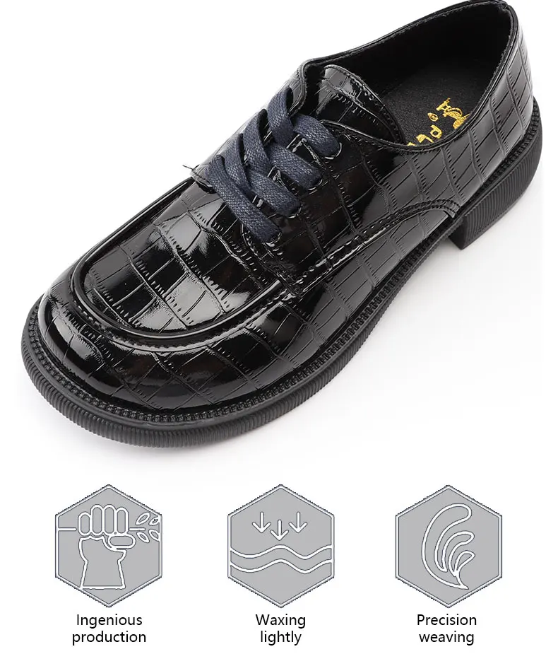 Waterproof Leather Shoelace Cotton Waxed Shoelaces Flat Shoe laces Oxford Boots Laces for Shoes Widening 0.8cm 70/90/120/150cm