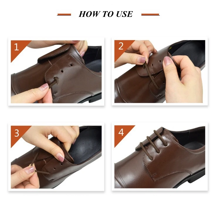 12pcs/set Men Women Leather Shoes Lazy No Tie Shoelaces Elastic Silicone Shoe Lace Suitable 3 Colors L6