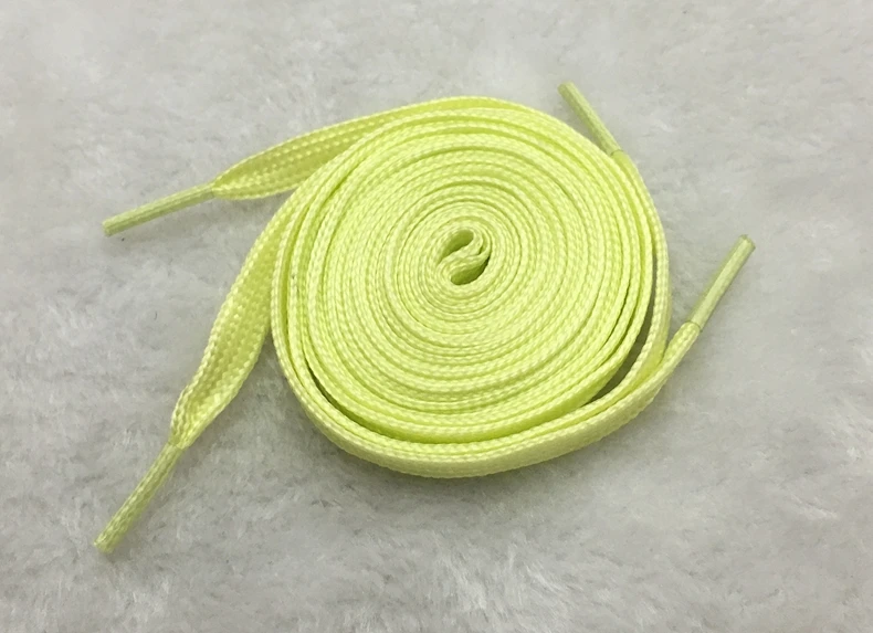 1Pair Luminous Shoelaces Flat Sneaker ShoeLace Kids Adult Fluorescent Shoe laces 80/100/120/140CM YG-1