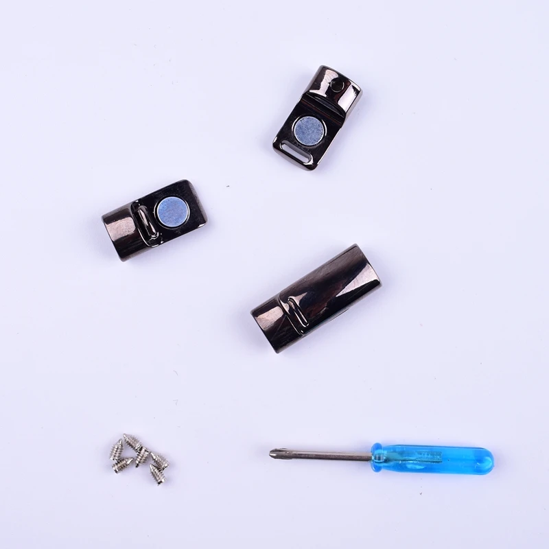 4pcs/pair Shoelace Buckle Metal Shoelaces Magnetic buckle Accessories Metal Lace Lock DIY Sneaker Kits Metal Lace Buckle
