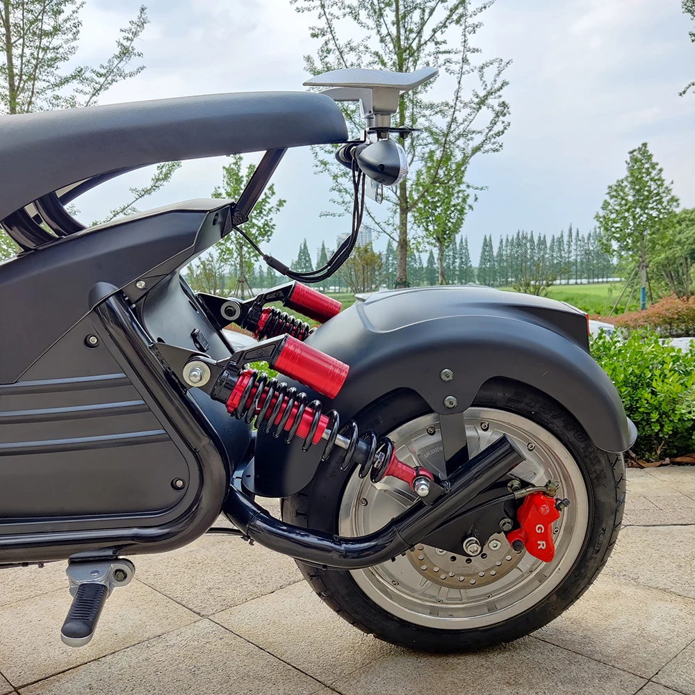 Adult Electric Motorcycle 3000W Motor Max Speed 70 KM/H 18 Inch Fat Tire 60V30AH Mileage 60-80KM 2 Wheel E Scooter