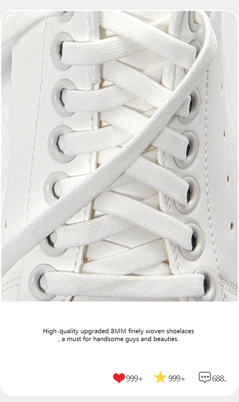 1Pair No tie Shoelaces for Shoes New 8MM Flat Elastic laces Sneakers Kids Adult Quick Shoelace without ties Shoe Accessories