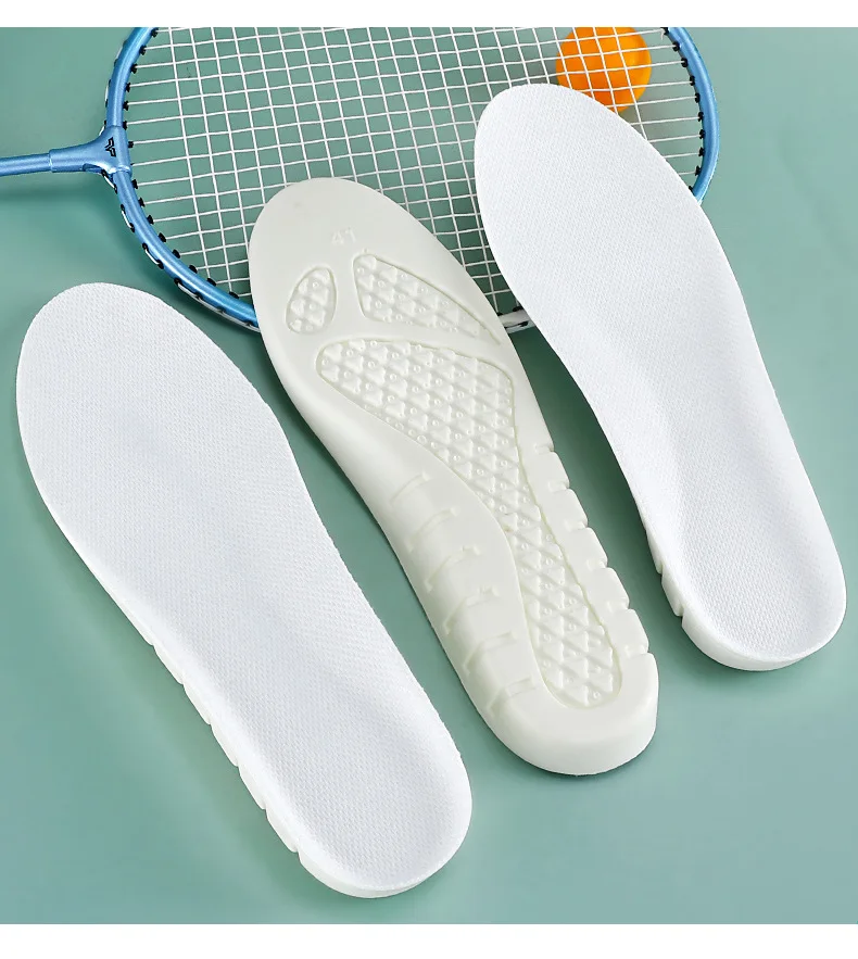 Soft Sport Insoles For Shoes Deodorant Comfortable Running Insole For Feet Men Women Orthopedic Shoe Sole Memory Foam Shoe Pad