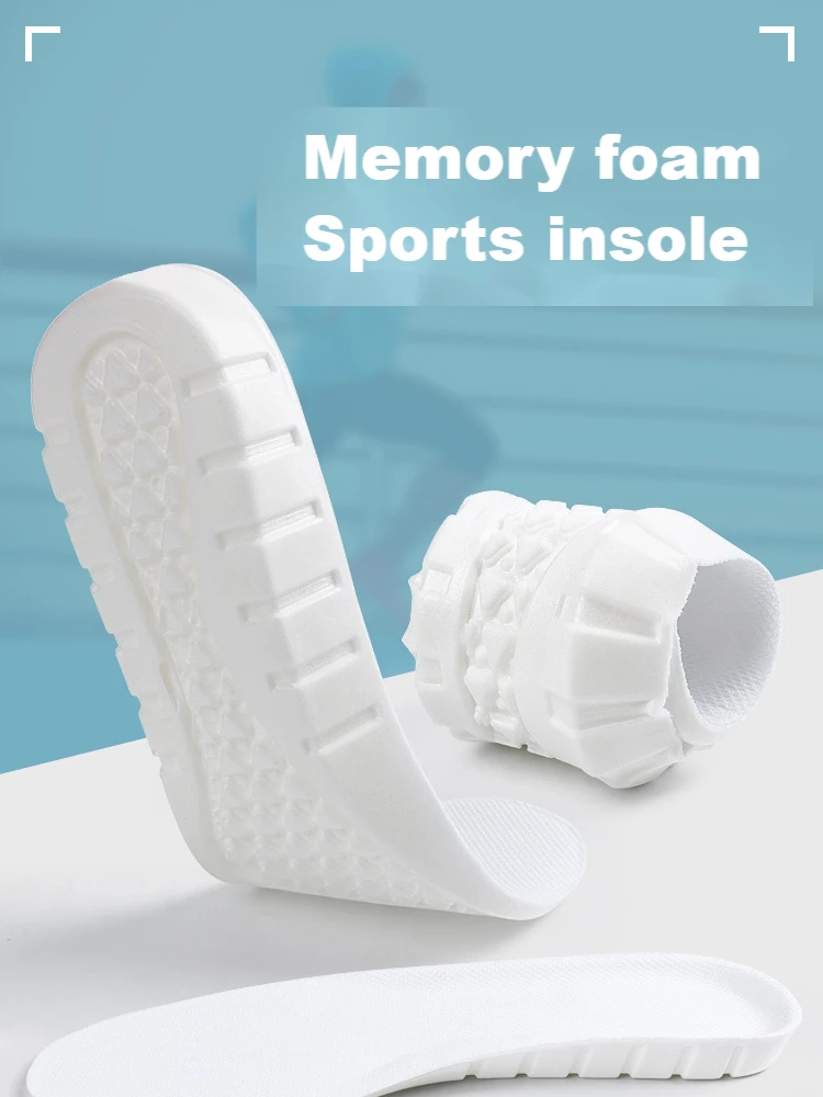 Soft Sport Insoles For Shoes Deodorant Comfortable Running Insole For Feet Men Women Orthopedic Shoe Sole Memory Foam Shoe Pad