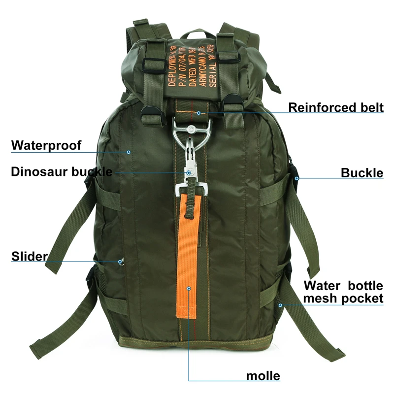 LQARMY Travel Hiking Backpack Trekking Camping Backpacks Waterproof Hiking Daypack Lightweight Outdoor Sport Travel Backpack