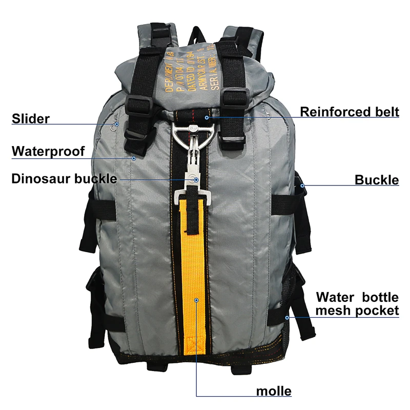 LQARMY Travel Hiking Backpack Trekking Camping Backpacks Waterproof Hiking Daypack Lightweight Outdoor Sport Travel Backpack
