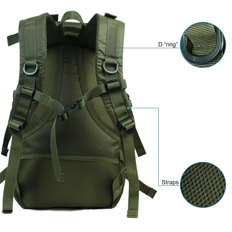 LQARMY Travel Hiking Backpack Trekking Camping Backpacks Waterproof Hiking Daypack Lightweight Outdoor Sport Travel Backpack