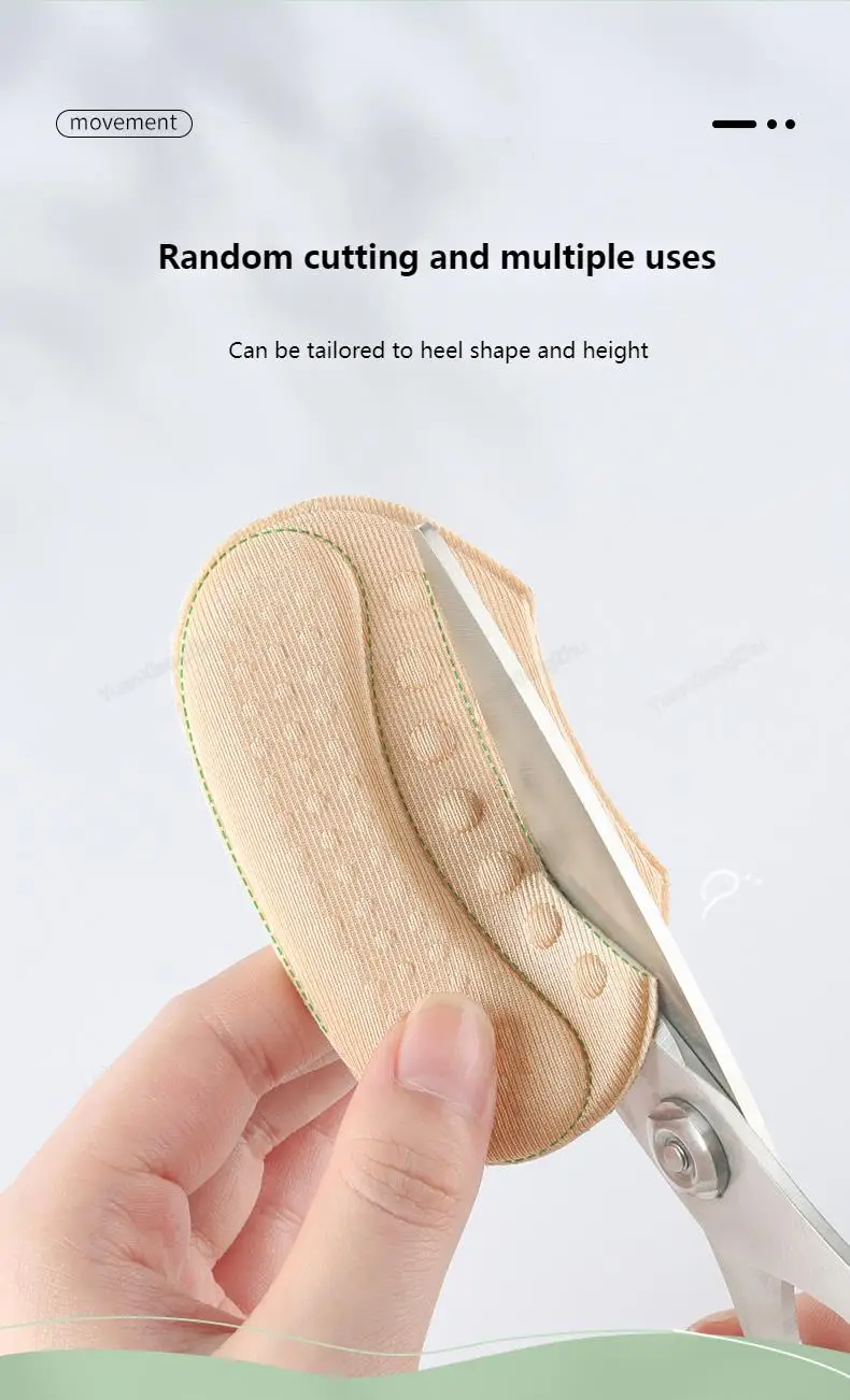 Heel Protectors Sneakers Shoe Pads Loafers Stickers Inserts Adjustable Size Shoes Insoles Foot Pain Relievers Heels Cushion