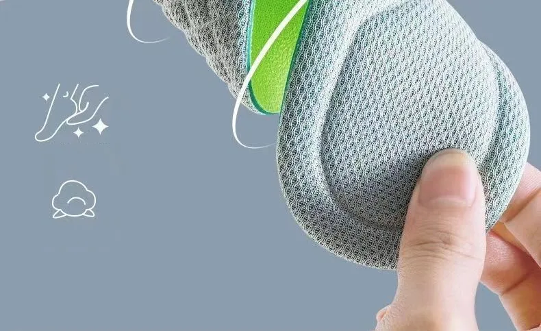 1Pair Plantar Fasciitis Orthopedic Insoles Arch Support Insole for Feet Memory Foam Non Slip Shoe Pads Deodorising Shoes Sole