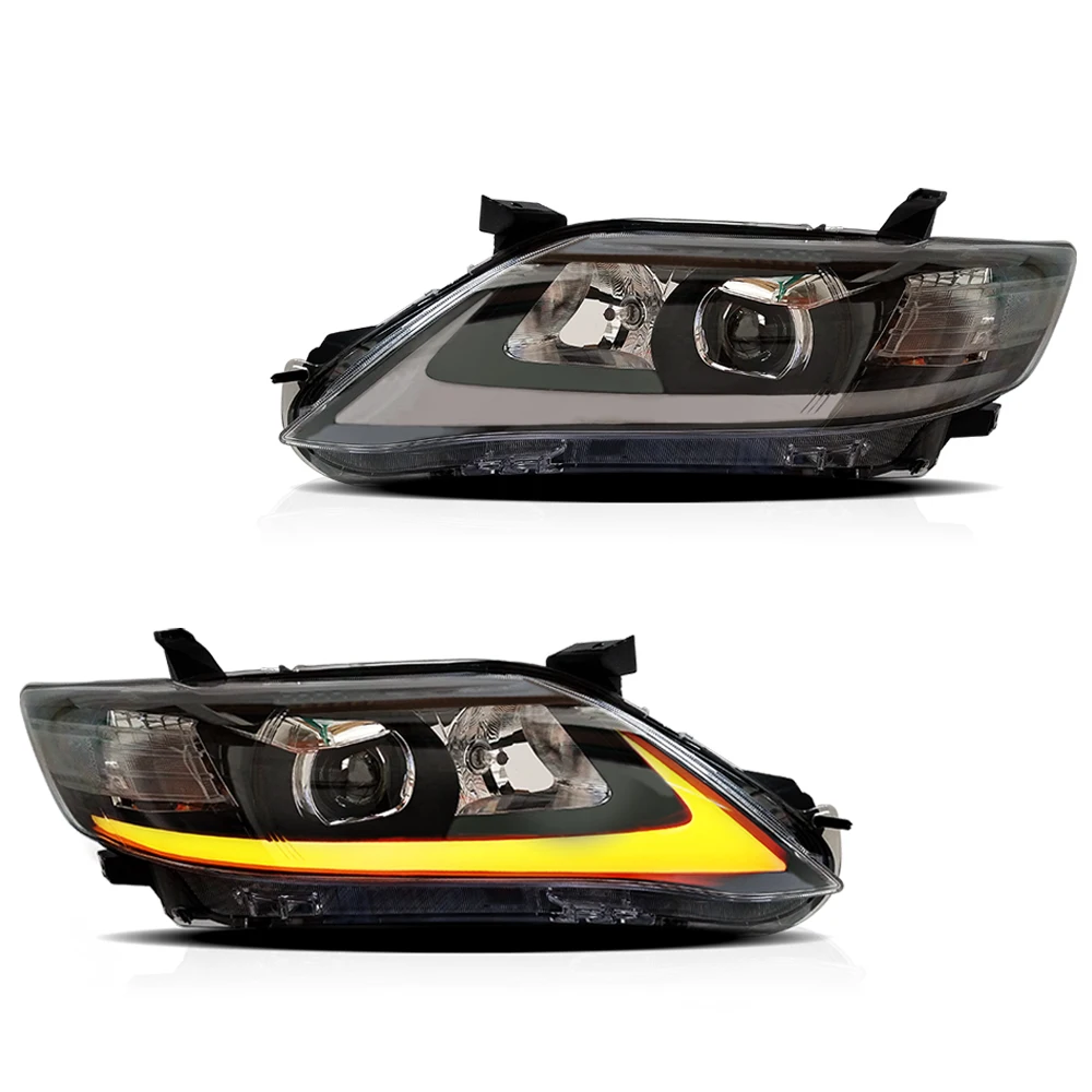 VLAND FOR TOYOTA CAMRY 2009-2011 HEAD LAMP(USA TYPE) Headlights DRL Day Running Light LED Fog Lights Car Accessory Head Lamp