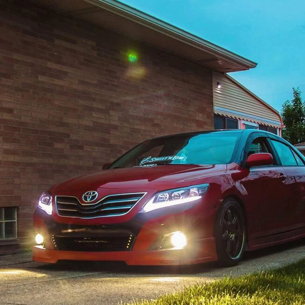 VLAND FOR TOYOTA CAMRY 2009-2011 HEAD LAMP(USA TYPE) Headlights DRL Day Running Light LED Fog Lights Car Accessory Head Lamp