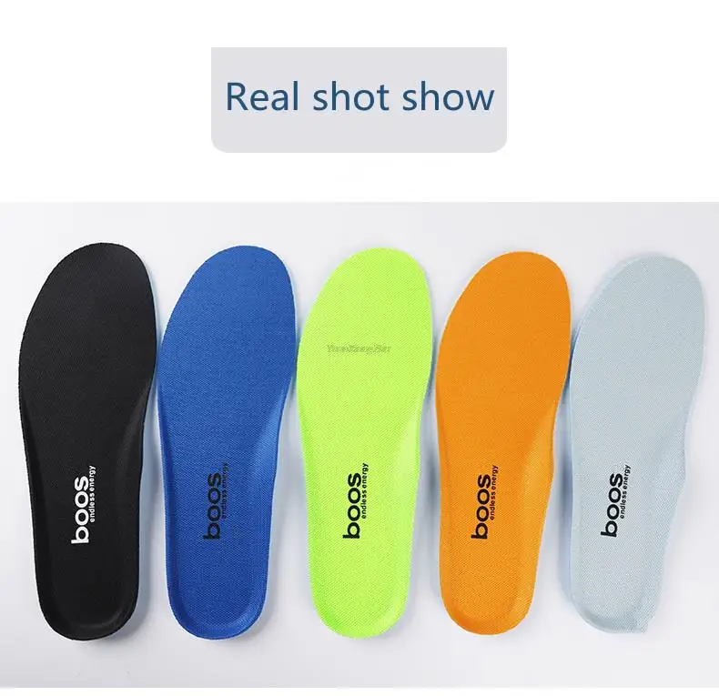 Quality Sports Shock Insoles Stretch Breathable Deodorant Running Cushion Breathable Sweat Men and Women Insoles For Sneakers