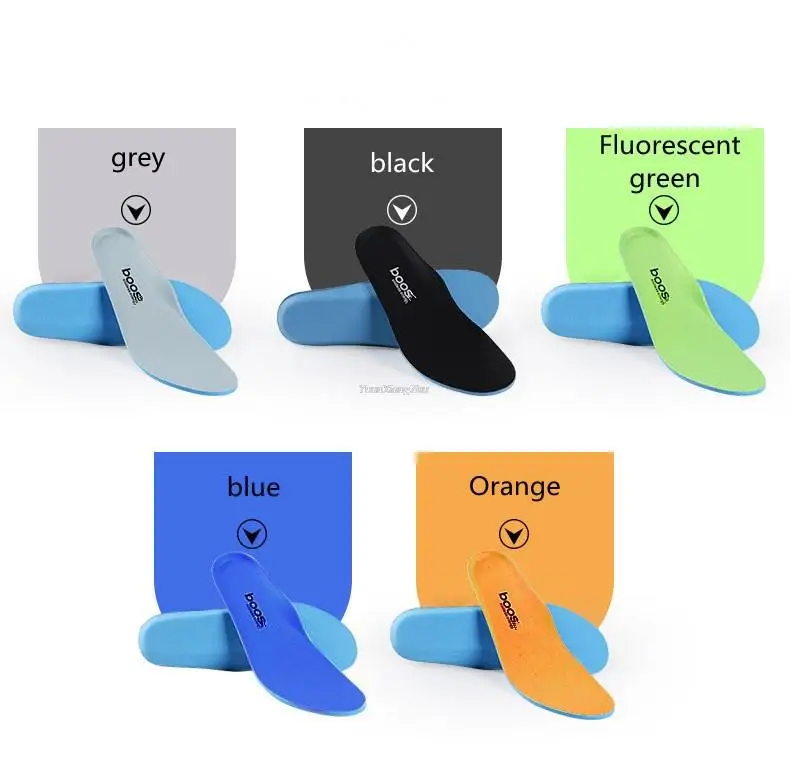 Quality Sports Shock Insoles Stretch Breathable Deodorant Running Cushion Breathable Sweat Men and Women Insoles For Sneakers