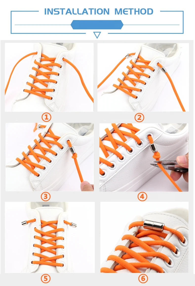15Color Aluminum capsules Lock Buckle For men and women kids Sneaker Lace Lock buckle Kits Shoelace Lock Accessories Buckle