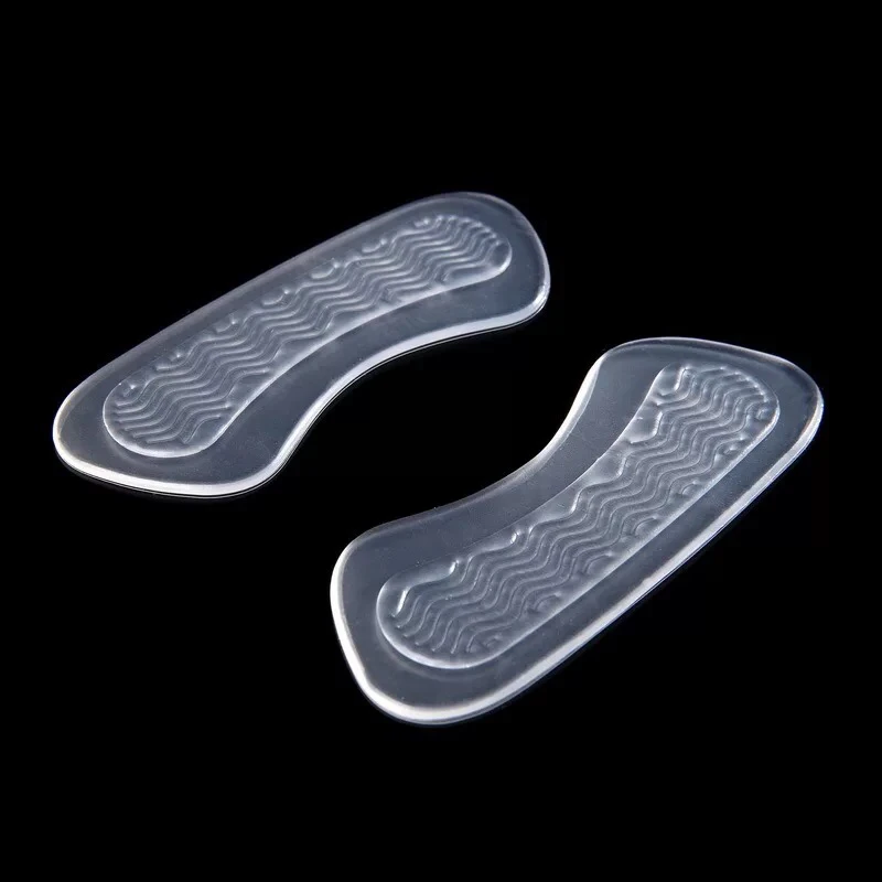1Pair Silicone heel protectors for womens shoes Heel Inserts protector Foot feet Care Shoe Insert Pad Cushion Silicone insoles