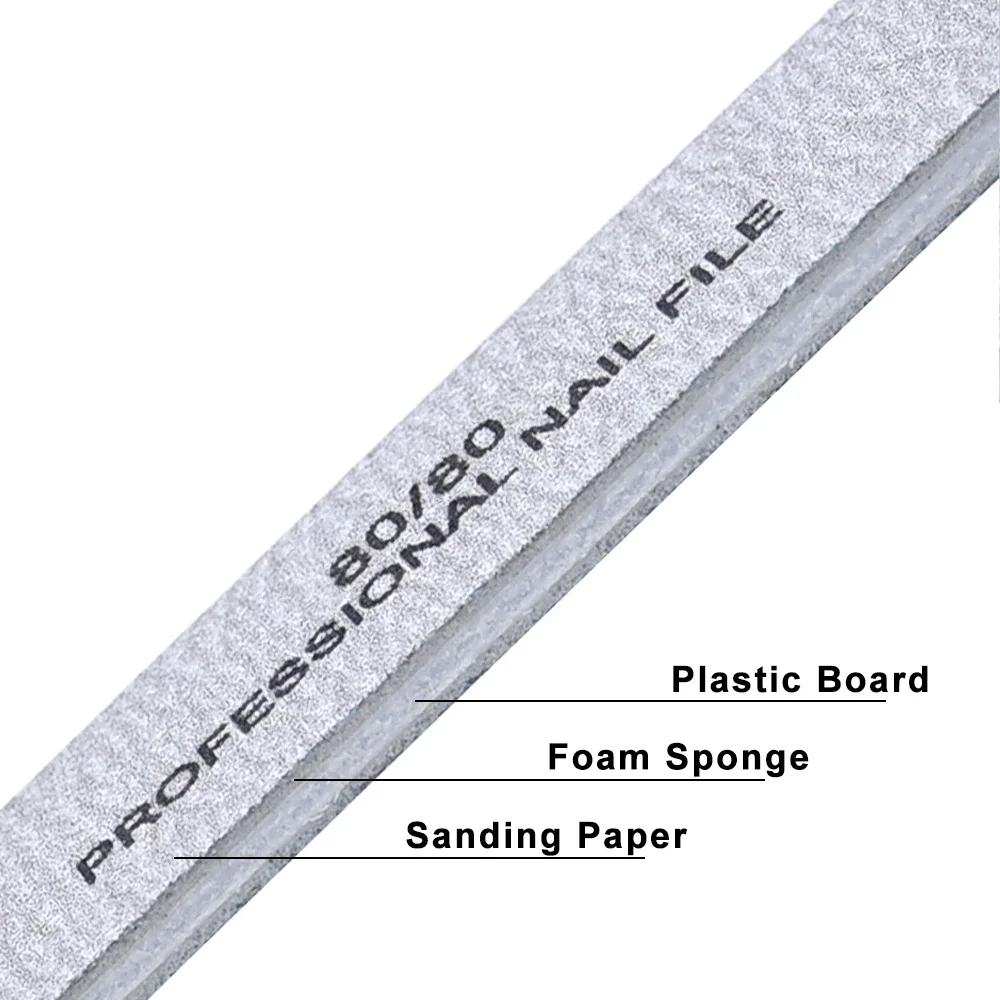 1000Pcs Big Size Nail Tools Nail Files for Nail Coarse File Emery Board Manicure Nail Buffer