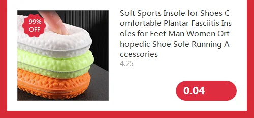 1Pair 1.5cm/2.5cm/3.5cm Growing Sole Shock Absorption Sports Insole for Feet Height Increase Templates Men Women Shoes Insoles
