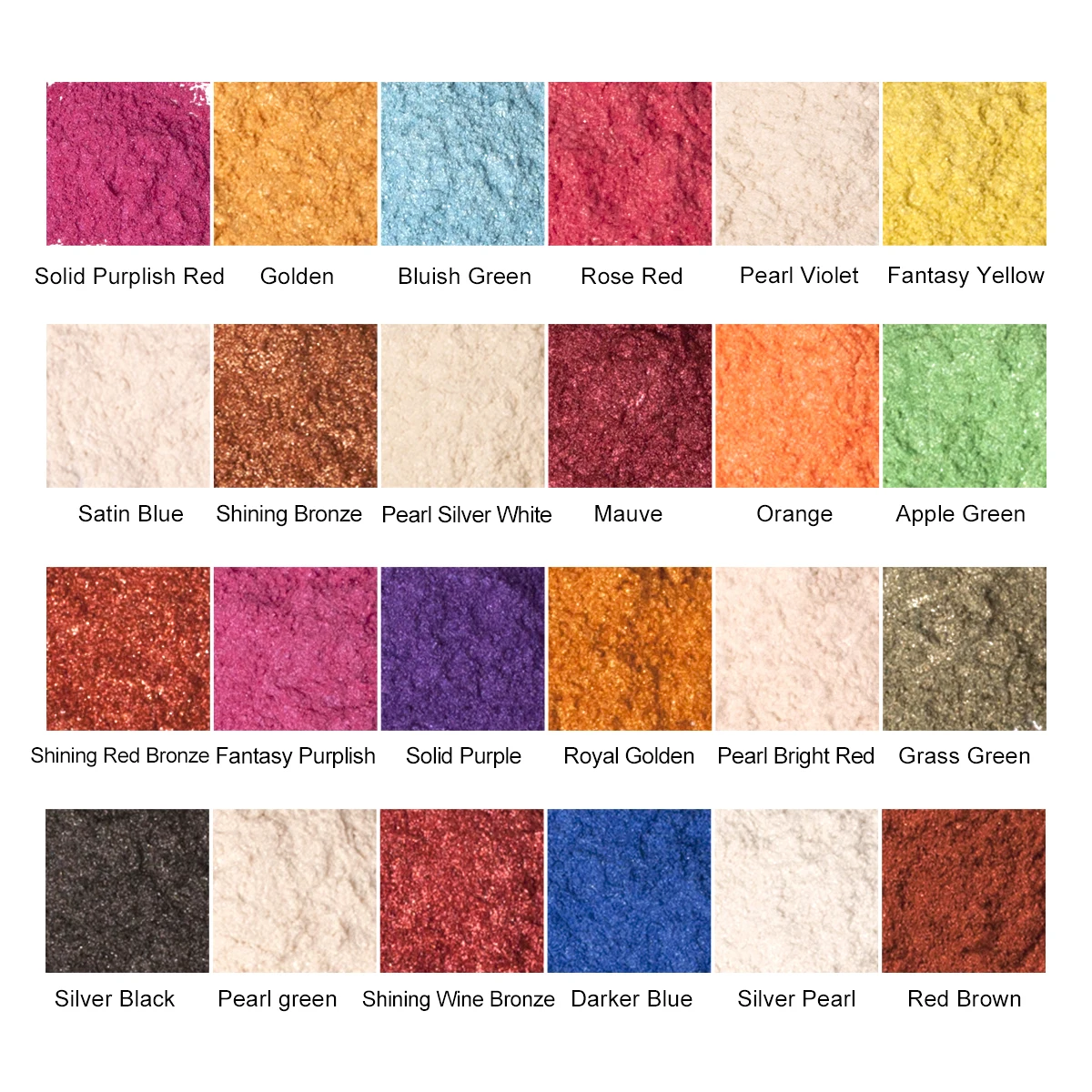32 Color Mica Powder Epoxy Resin Pigment DIY Resin Mold Colorant Dye Jewelry Making Accessories Epoxy Color Pigment Pearl Powder
