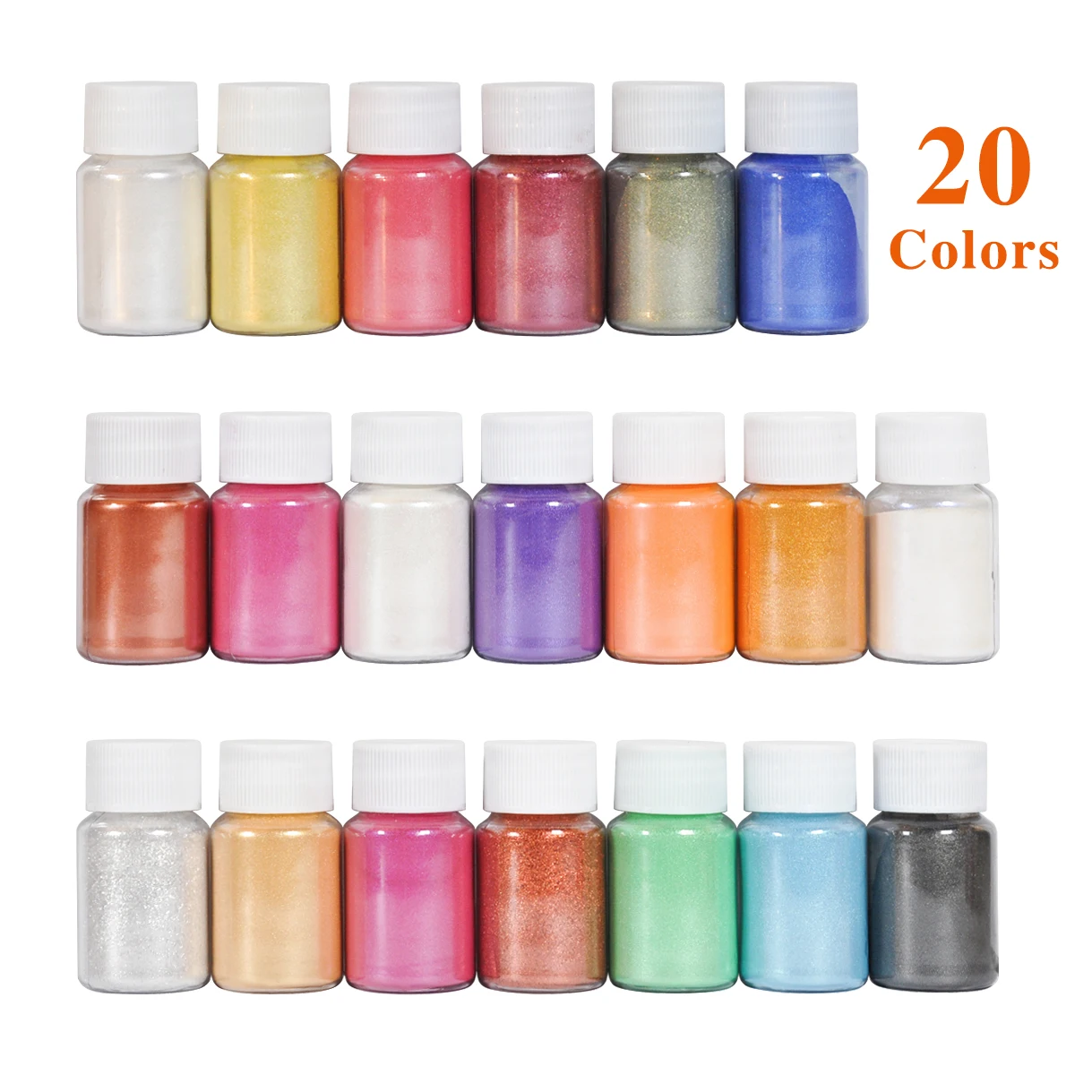 32 Color Mica Powder Epoxy Resin Pigment DIY Resin Mold Colorant Dye Jewelry Making Accessories Epoxy Color Pigment Pearl Powder