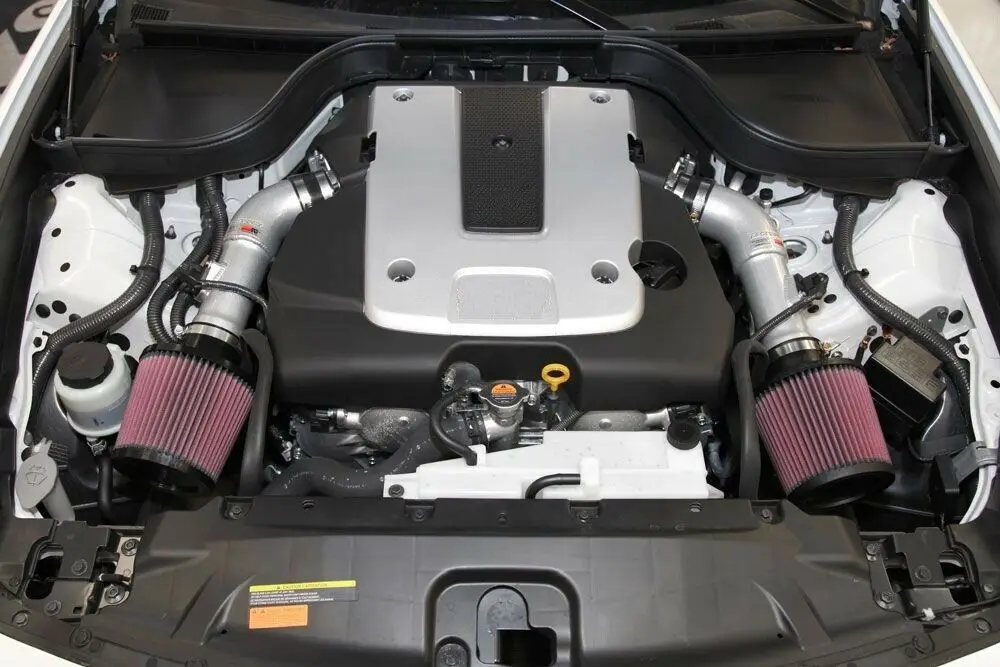 Hot sale Air Intakes Parts High Flow Cold Air Intake System Filter Kit for Infiniti G37 3.7L 08-13 Nissan 370Z 09-16