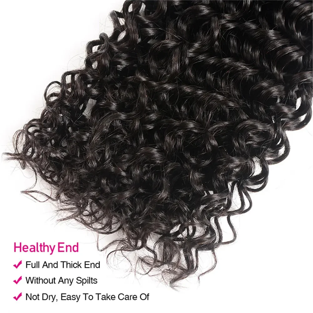 UNice Burmese Curly Hair Bundles 3/4 PCS Lot Unprocessed Natural Color Bundles 100% Human Hair 100Grams Per Bundle