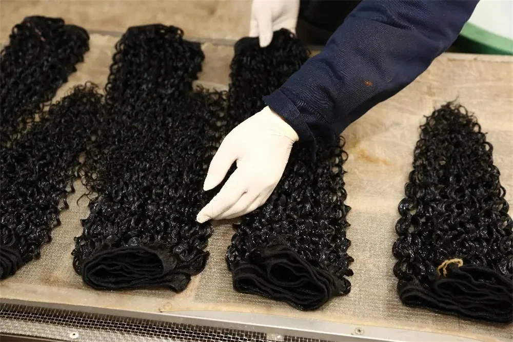 UNice Burmese Curly Hair Bundles 3/4 PCS Lot Unprocessed Natural Color Bundles 100% Human Hair 100Grams Per Bundle