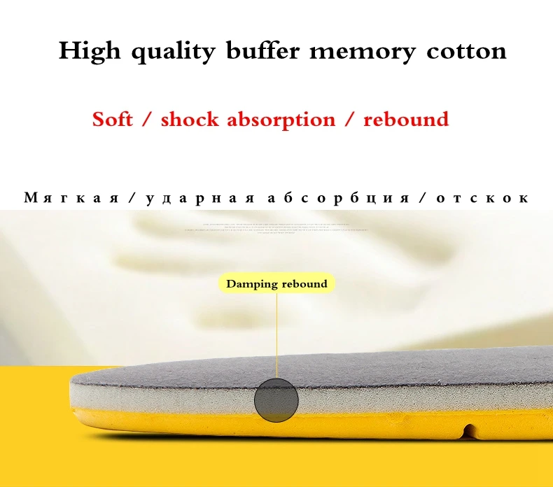 Memory Foam Mezzanine Sport Insoles Sweat Absorption Pads Running Sport Shoe Inserts Breathable Insoles Foot Care Men Women HD1